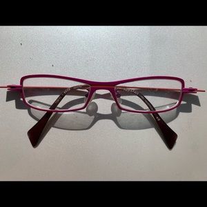 Face O Face Hot Pink Orange Glasses Paris